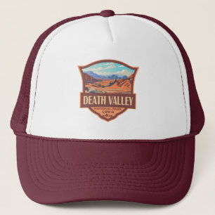 Casquette Illustration du parc national de Death Valley Retr