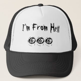 Casquette I'm From Hell 666