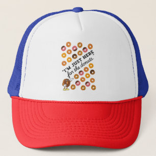 CASQUETTE IM JUSTE ICI POUR LES DONUTS