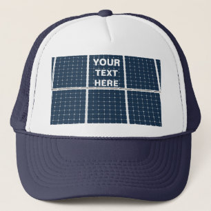 Casquette Image amusante d'un panneau solaire
