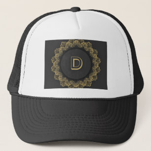 Casquette Image imprimée du monogramme de la lettre initiale
