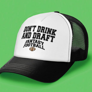 Casquette Imaginaire Football ne buvez pas et bavardage