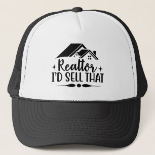 Casquette Immobilier Immobilier Marketing Realer Trucker Cha