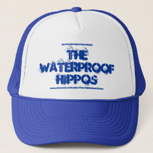 Casquette imperméable officiel d'hippopotames