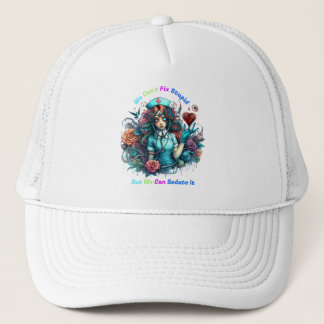 Casquette Impossible de réparer l'imbécile : l'infirmière ét