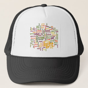 Casquette Impression Cloud Word clair