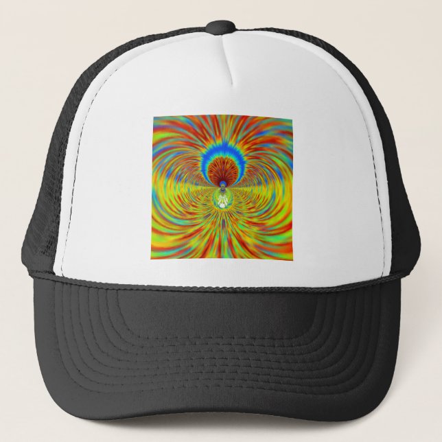 Casquette Impression de Kaleidoscope coloré (Devant)