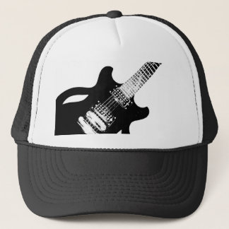 Casquette incliné de guitare