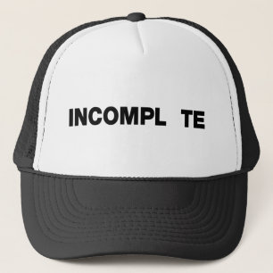 CASQUETTE INCOMPL TE