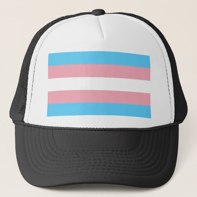 Casquette Indicateur de fierté transgenre (Devant)