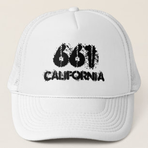 Casquette Indicatif régional de la Californie 661.  Idée de