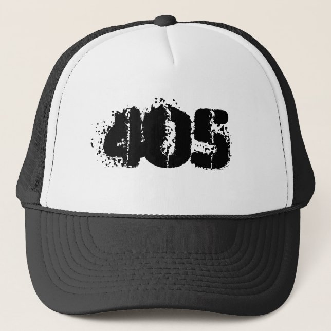 Casquette Indicatif régional de l'Oklahoma 405 (Devant)