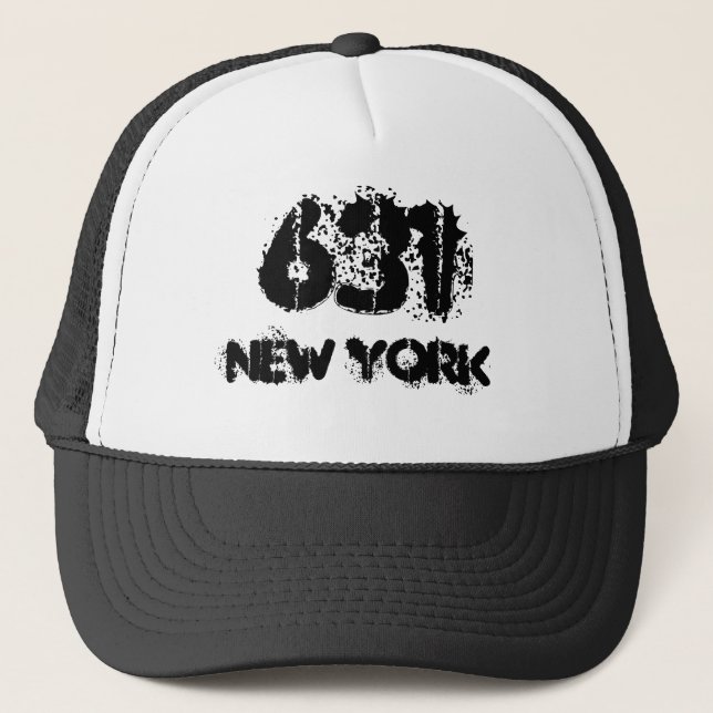 Casquette Indicatif régional de New York 631 (Devant)