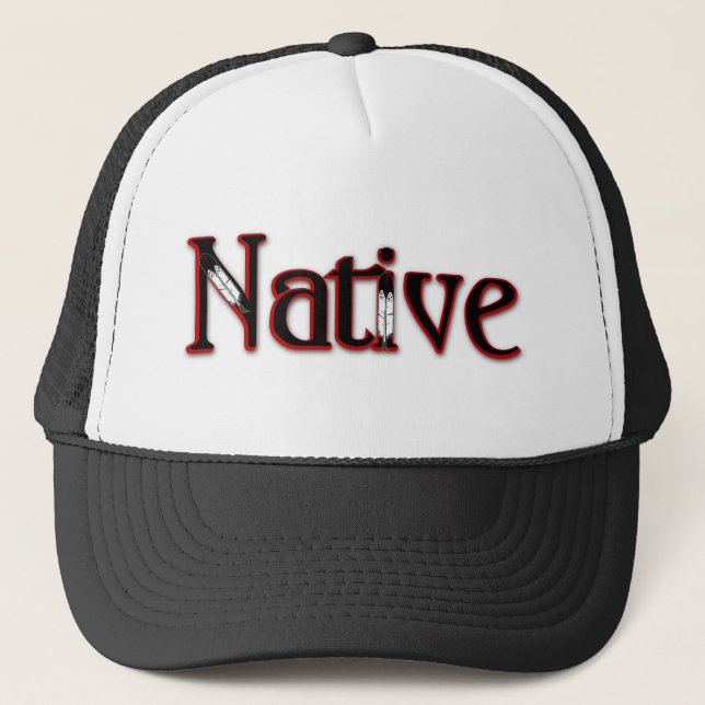 Casquette Indigène (Devant)
