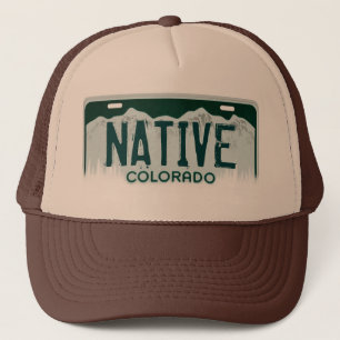 Casquette indigène de souvenir de plaque