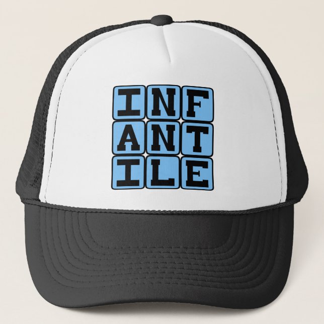 Casquette Infantile, très jeune (Devant)