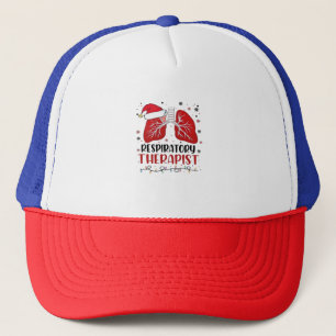 Casquette Infirmière thérapeute respiratoire Noël, Poumon Ch
