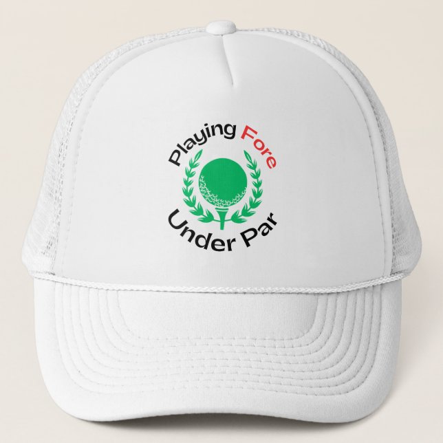 Casquette Infusion De Golf "Jouer Pour Sous-Jeu" Golf (Devant)