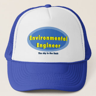 Casquette Ingénieur de l'environnement bleu ovale