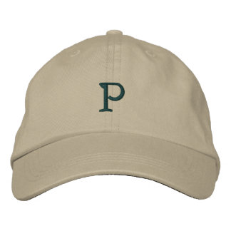 CASQUETTE INITIAL "P" Designer