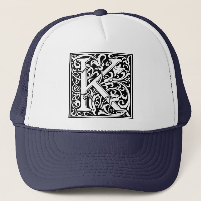 Casquette Initiale médiévale de cru de monogramme de la (Devant)