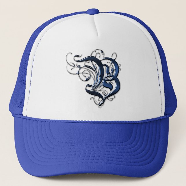 Casquette Initiale vintage B (Devant)