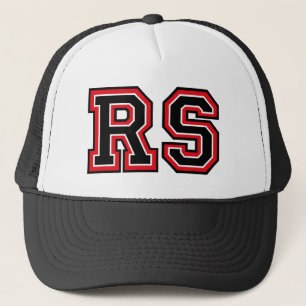 Casquette Initiales du monogramme 'RS'
