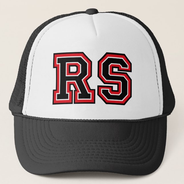 Casquette Initiales du monogramme 'RS' (Devant)