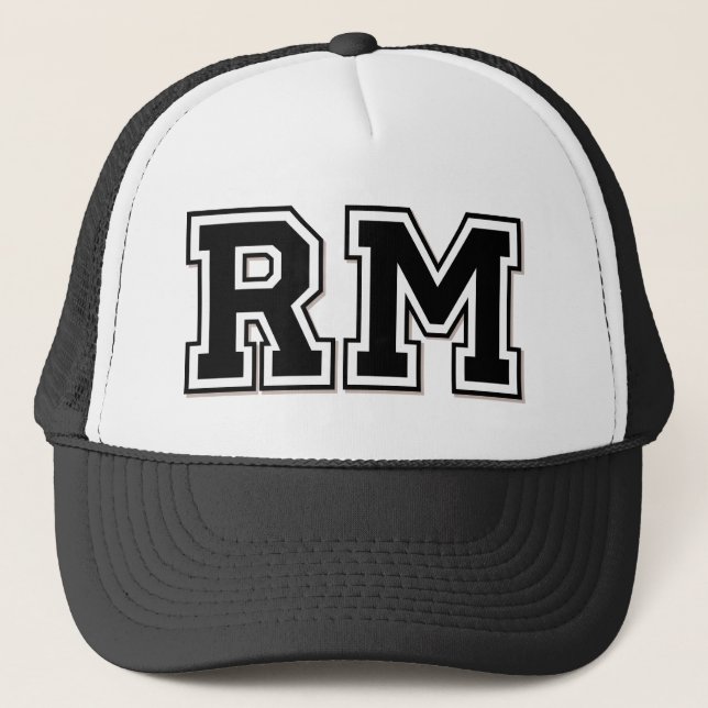 Casquette Initialise le monogramme "RM" (Devant)