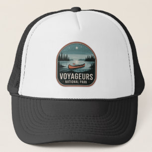 Casquette Insigne de canoë du Parc national de Voyageurs