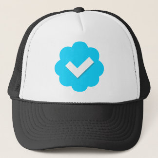 Casquette Insigne vérifié par gazouillement