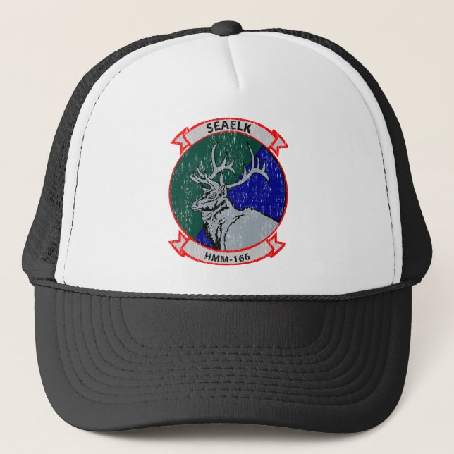 Casquette Insignes HMM-166 (Devant)