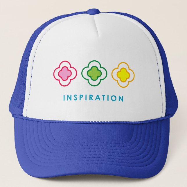 Casquette Inspiration (fleurs) (Devant)