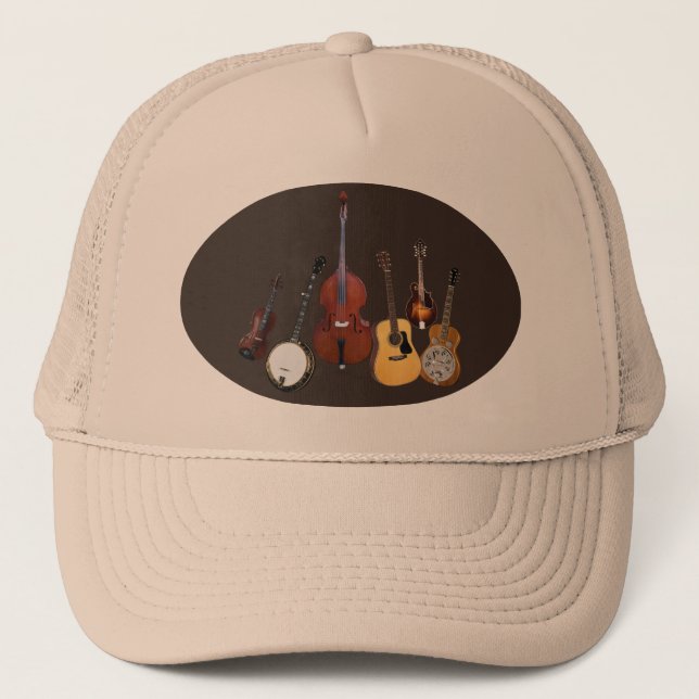CASQUETTE INSTRUMENTS BLUEGRASS-CASQUETTE (Devant)