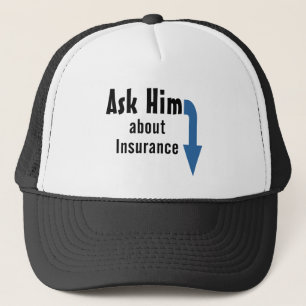 Casquette Interrogez-le au sujet de l'assurance