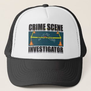 CASQUETTE INVESTIGATEUR DE SCÈNE DU CRIME