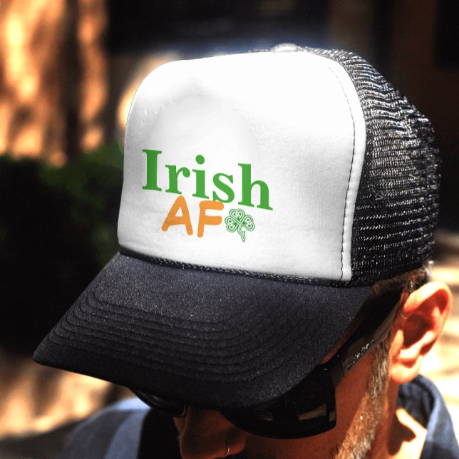 Casquette Irlandais AF drôle (Créateur téléchargé)