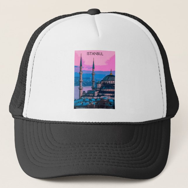 Casquette Istanbul Turquie Sainte-Sophie Architecture (Devant)