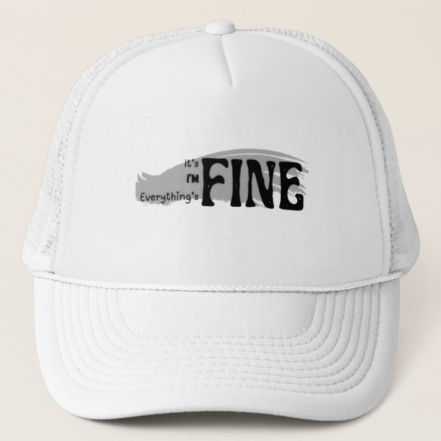 Casquette It’s Fine, I’m Fine, Everything’s Fine Hat (Devant)