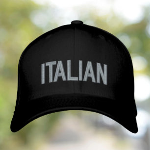 Casquette italien brodé