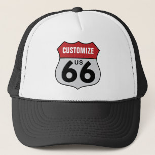 Casquette Itinéraire personnalisable 66