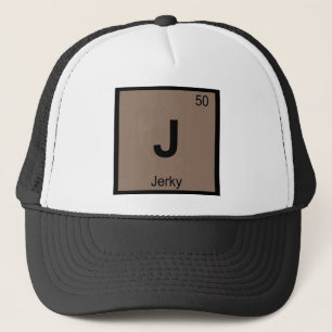 Casquette J - Boeuf Séché Chimie Symbole du Tableau Périodiq