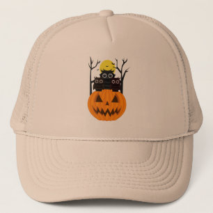 Casquette Jack-o'-lantern & Owls
