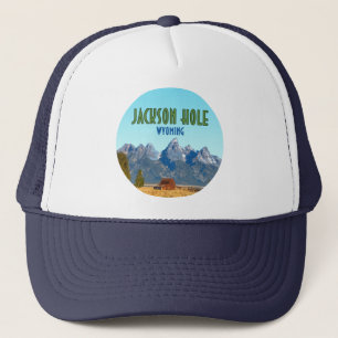 Casquette Jackson Hole Wyoming Vintage