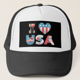 CASQUETTE J'ADORE LE DESIGN DE L'ÉNONCÉ USA