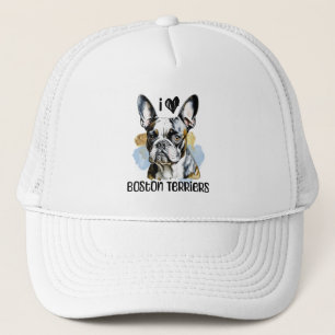 Casquette J'adore les Boston Terriers