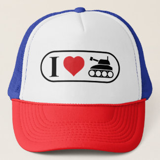 Casquette J'adore les tanks