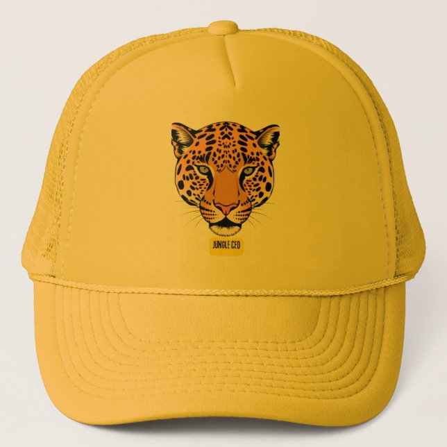 Casquette Jaguar. PDG de Jungle (Devant)