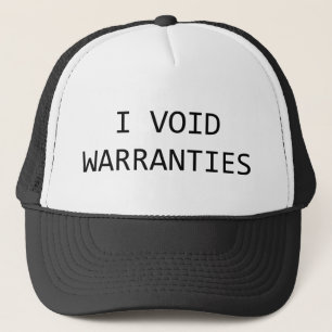 Casquette J'ai annulé les garanties