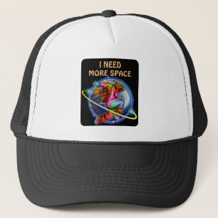 CASQUETTE J'AI BESOIN DE PLUS D'ESPACE COSMONAUTE GALAXIE PE